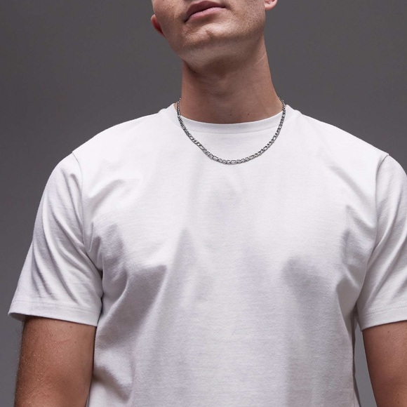 Topman Classic White Men's T-Shirt Sz L NWT - Picture 1 of 3